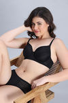 Zivame Beautiful Basic Padded Regular Wired 3/4th Coverage Tshirt Bra - Tap Shoe — thumbnail 4